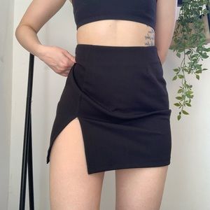 SHEIN skirt with slit